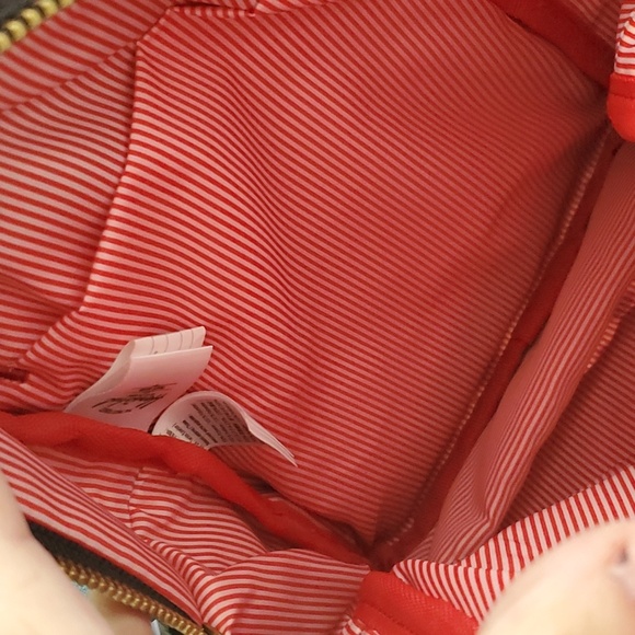 HERSCHEL MINI LEOPARD PRINT/BLACK BACKPACK - Picture 4 of 8